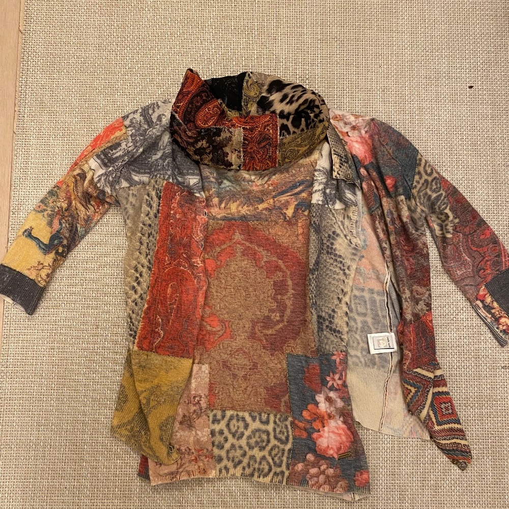 SET - Roberto Cavalli Cashmere cardigan and top